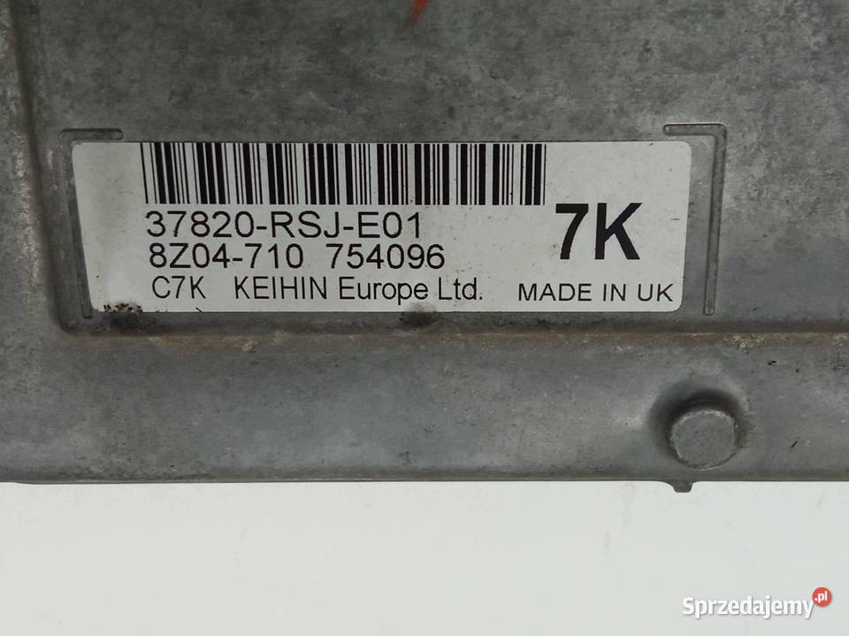 STEROWNIK SILNIKA 37820RSJE01 13 14 B 99 Honda sprzedam