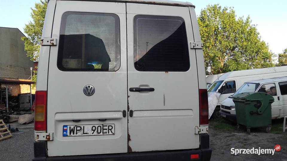 Tylne drzwi niskie z szybami grzanymi Vw Lt