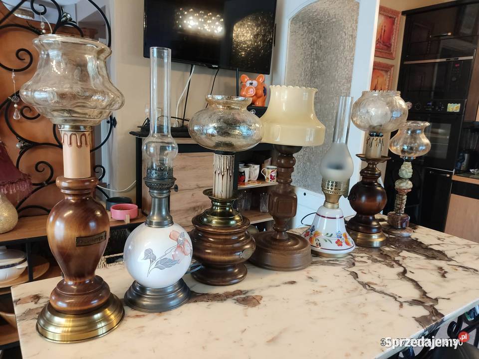 stara kolekcja wyprzedaż lampa lampka
