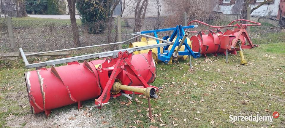 Wał rozgarniacz do trawy pryzm Reck i Rema Ryki