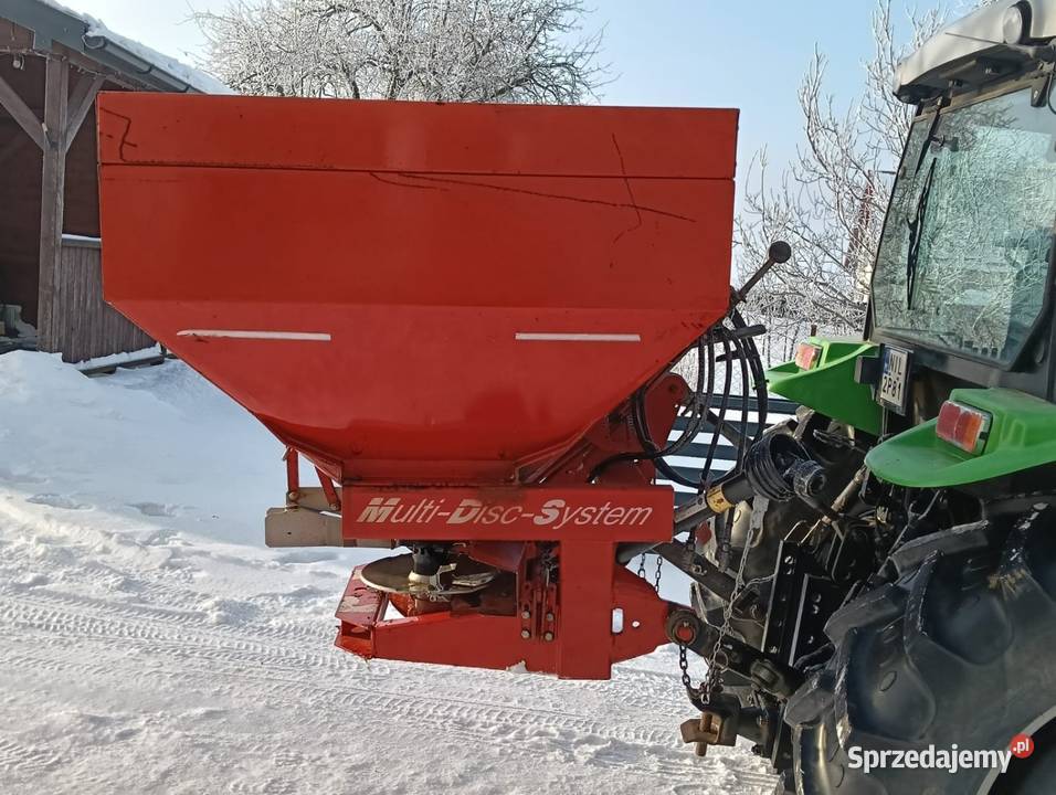 Rozsiewacz Rauch MDS 81 hydraulika z talerze