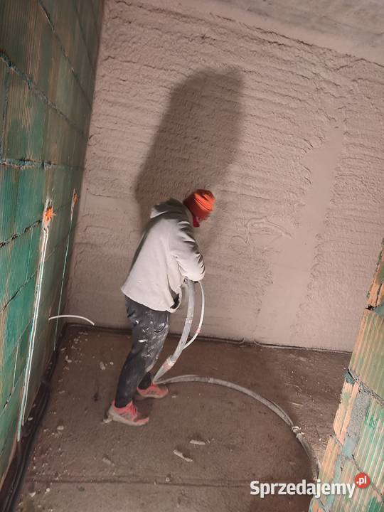 Tynki maszynowe gipsowe hybrydowe Rybnik