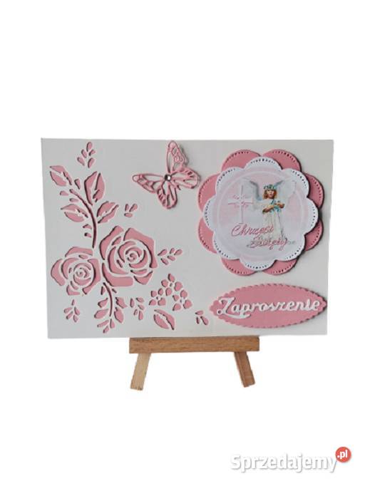 Zaproszenia Chrzest Święty Dziewczynka W wielkopolskie Poznań