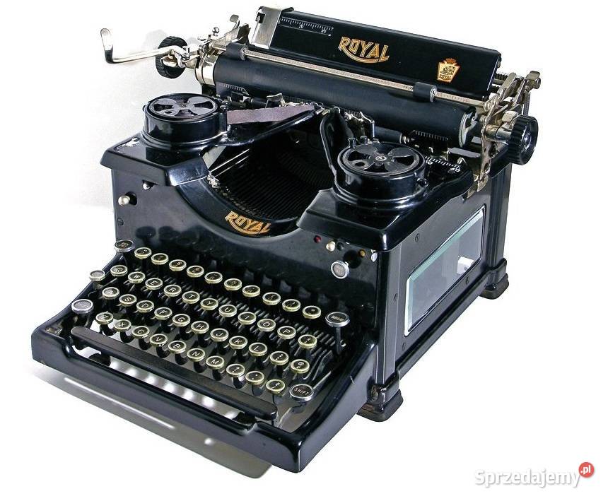 Królewska Maszyna do pisania 1931 ROYAL lubelskie Lublin