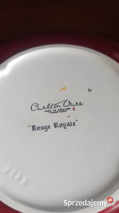Patera Rogue Rogale z Carlton Ware Made in Gdańsk