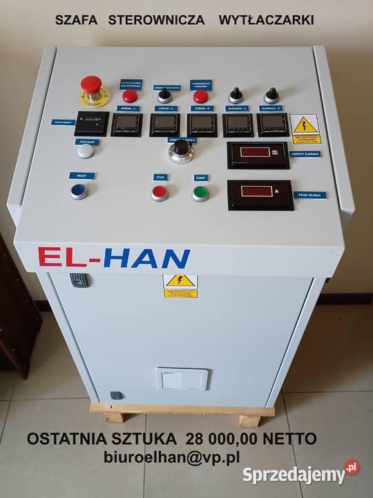 Wytłaczarka szafa sterownicza Gliwice
