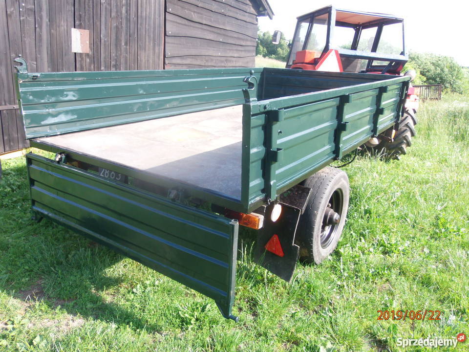 przyczepa jednoosiowa wywrotka Olsztyn