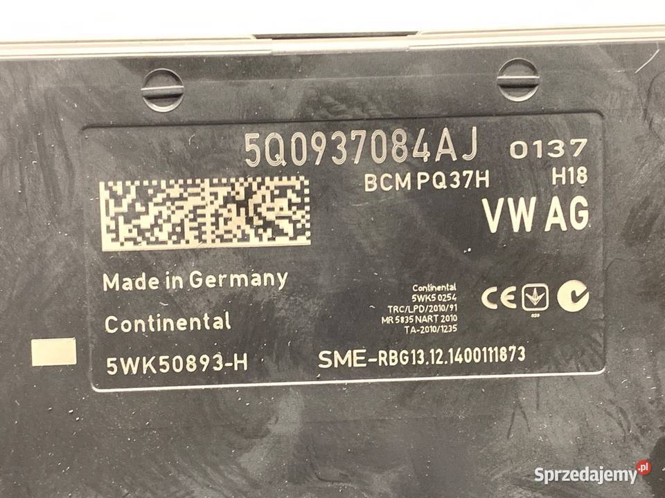 MODUŁ KOMFORTU VW GOLF VII 5Q0937084AJ Hatchback osobowe