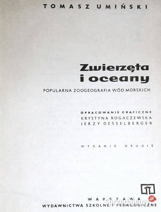 Zwierzęta i oceany Tomasz Umiński Chełm