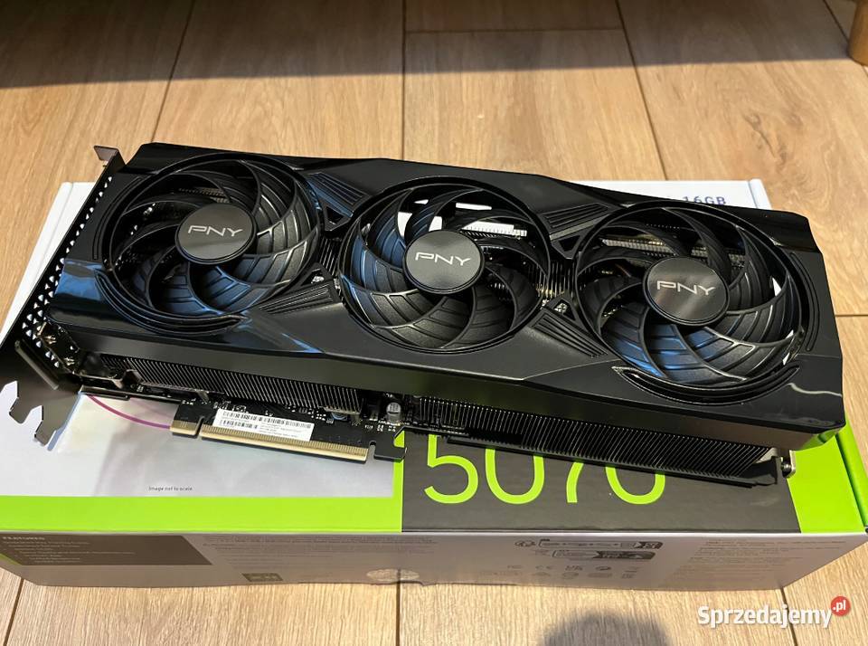 Karta graficzna PNY RTX 5070Ti 16 GB GWARANCJA Ostrołęka