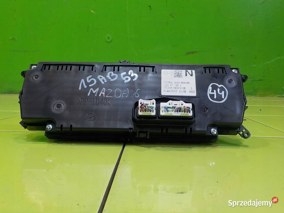 MAZDA 6 GJ III 22 D 16r 4D panel klimatyzacji osobowe mazowieckie Suków sprzedam