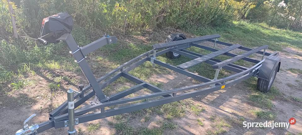 Przyczepa podłodziowa portowa jednoosiowa 6m