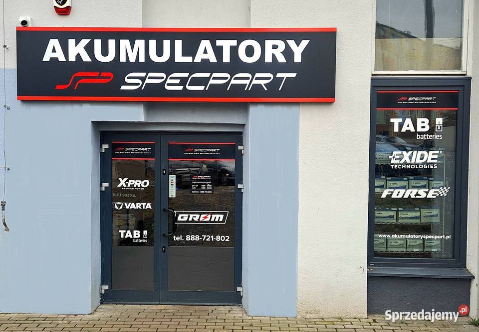 Akumulator SPECBAT 60Ah 480A EN PRAWY PLUS niski Grudziądz sprzedam
