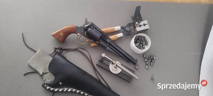 Remington 1858 36 Navy 1973 plus prasa kabura Sporty strzeleckie i myślistwo małopolskie Kraków