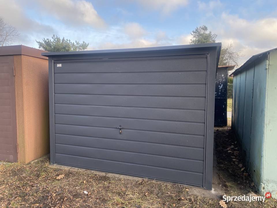 Garaż 3x5 WZMOCNIONY kolor Antracyt Mat szybki Będzin