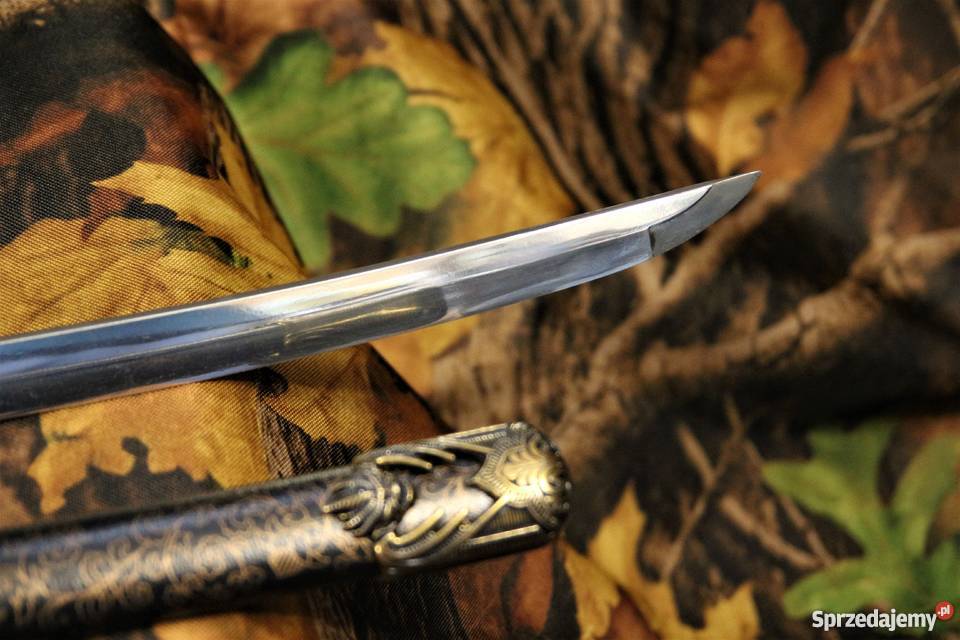 Stary japoński miecz samurajski katanaPięknie Sokółka