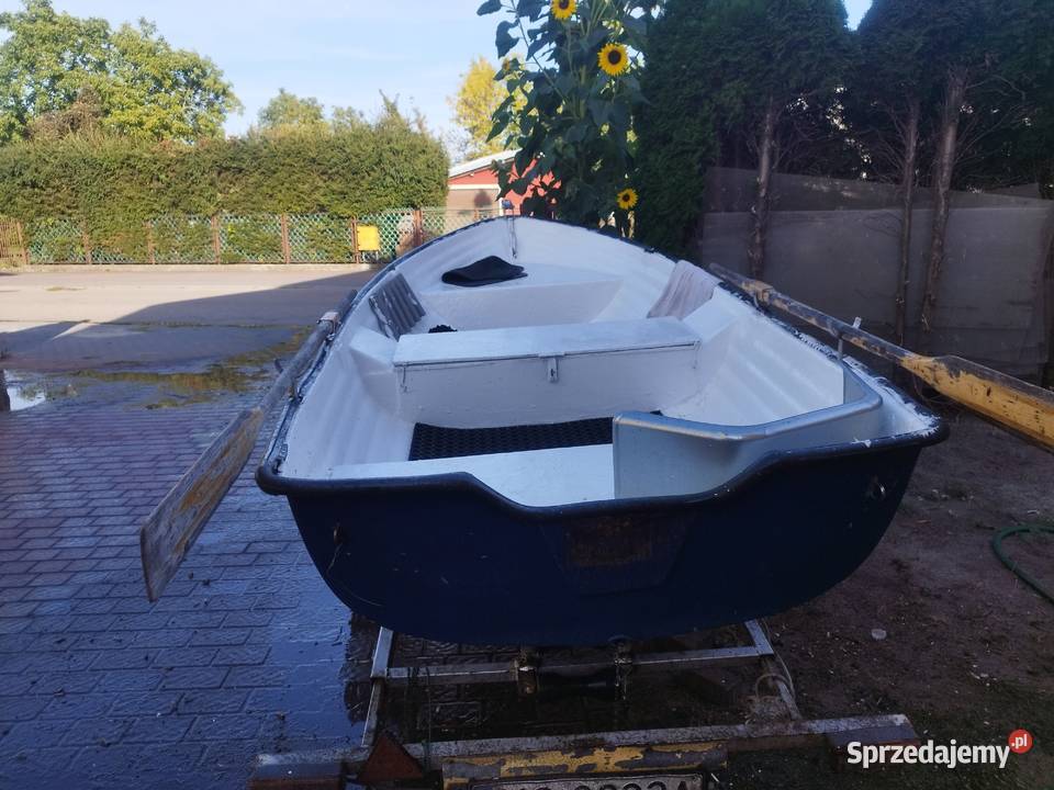 Łódka z silnikiem Yamaha 4 mazowieckie Ostrołęka sprzedam