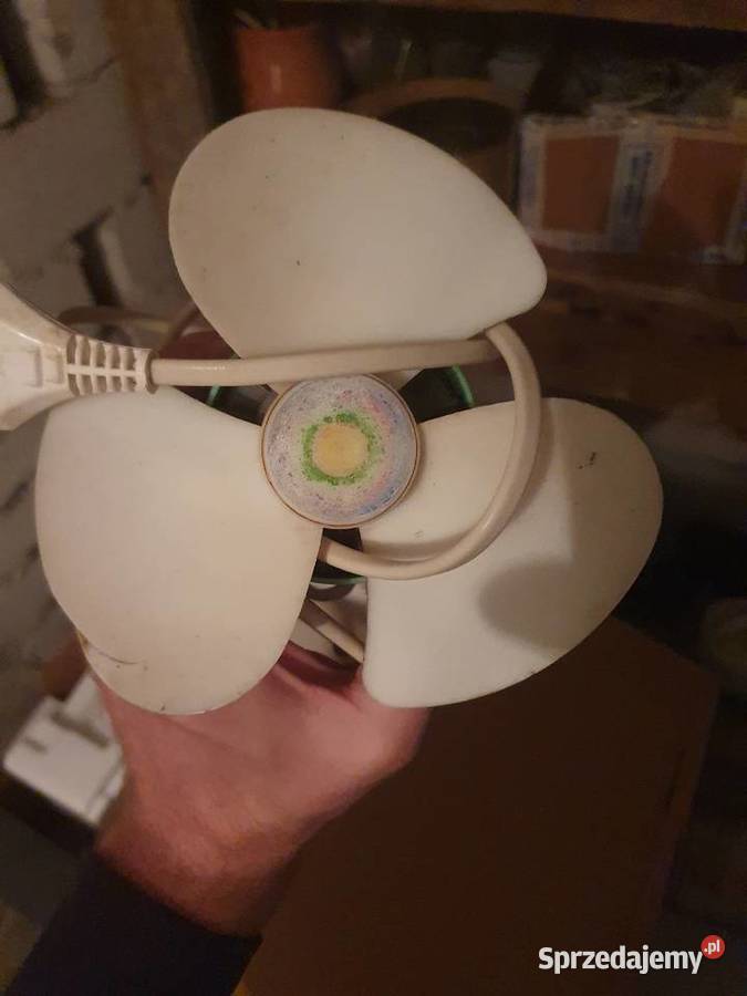 Wentylator Biurkowy Retro PRL 7080 Wiatrak Antyki Warszawa