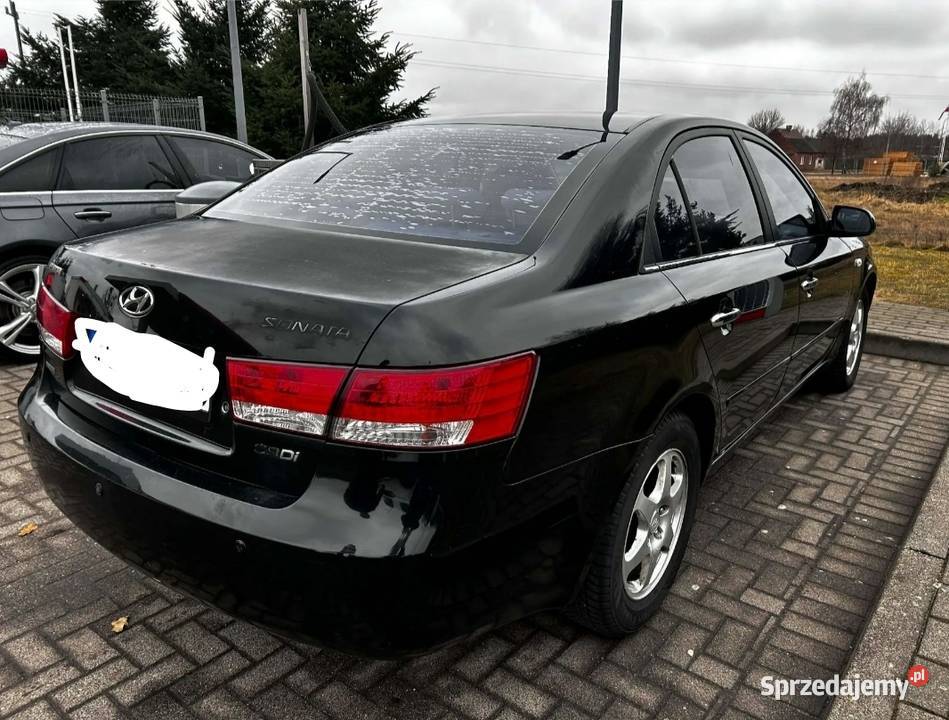 Hyundai Sonata 20 CRDI 2007 KLIMATYZACJA Hak aluminiowe felgi Wycinki sprzedam