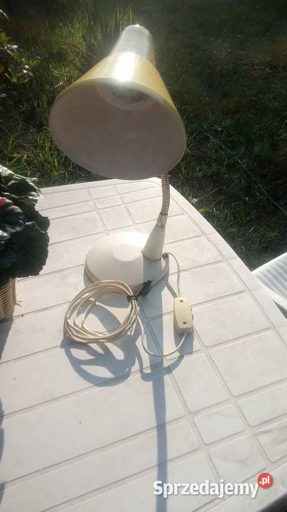 Lampa na biurko z lat PRL lubelskie Lubartów