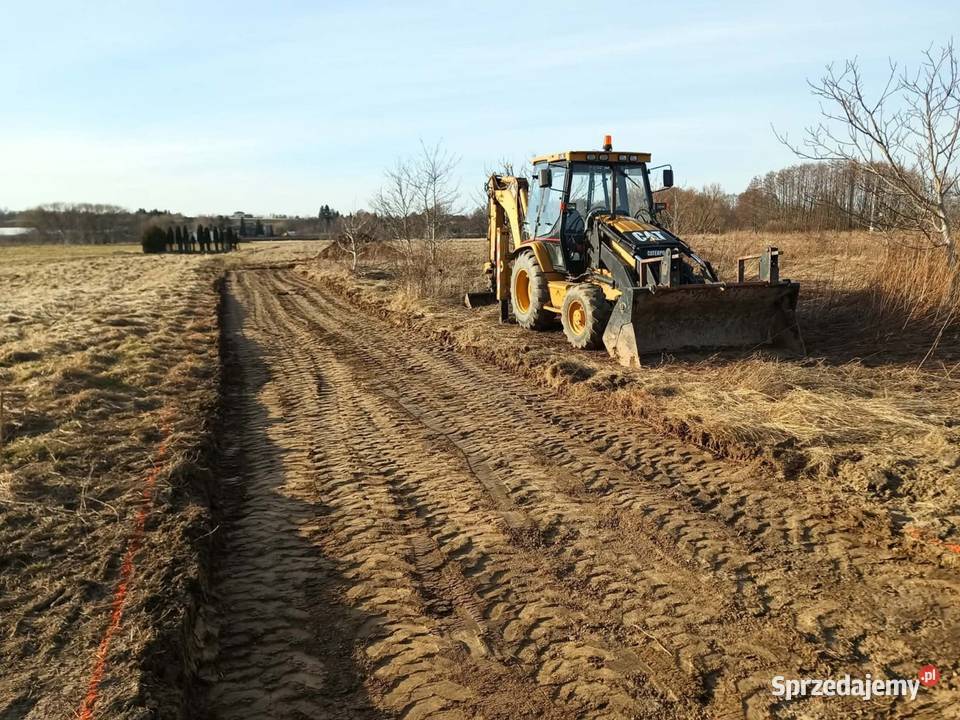Usługi MiniKoparką KoparkoŁadowarką Wywrotką 35t podkarpackie Boguchwała