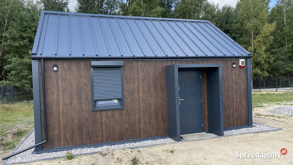 NOWOCZESNY DOM MODUŁOWY 8 4 m całoroczny gotowy 24m2 Sprzedaż mazowieckie Grójec