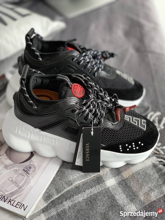Versace Chain Reaction 2 Chainz Black r4044 lubelskie Lublin sprzedam