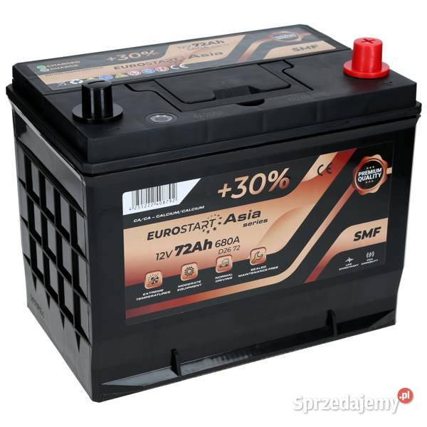 Akumulator Eurostart 12V 72Ah 680A P ECA72P dolnośląskie Jelcz-Laskowice