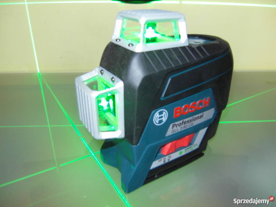 Laser liniowy krzyżowy Bosch GLL 3-80 CG na aku.bluetooth Zi