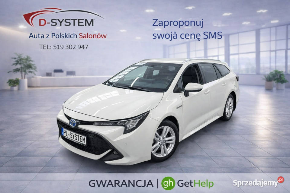 Toyota Corolla 21r Salon Polska 18 HYBRID 1wł z czujnik deszczu Białystok