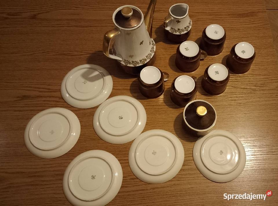 Serwis kawowy Chodzież Fashion Roman Porcelana i szkło Nakło nad Notecią sprzedam