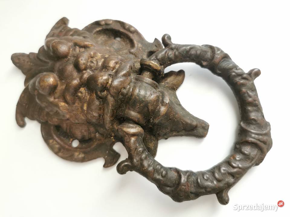Kołatka Antyczna Kołatka do Drzwi z Brązu podkarpackie Rzeszów