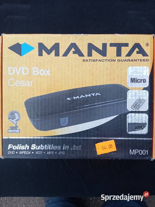 Sprzedam DVD Box Manta MP 001