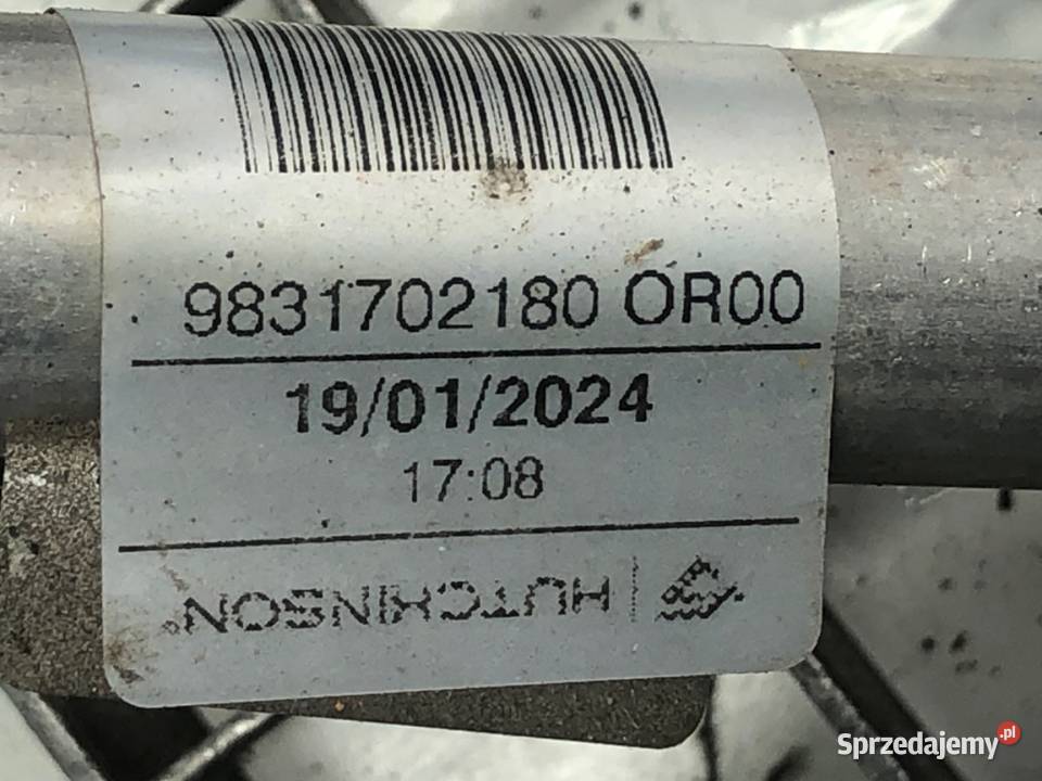 RURKA KLIMATYZACJI OPEL COMBO D 9831702180 12 Przewody klimatyzacji