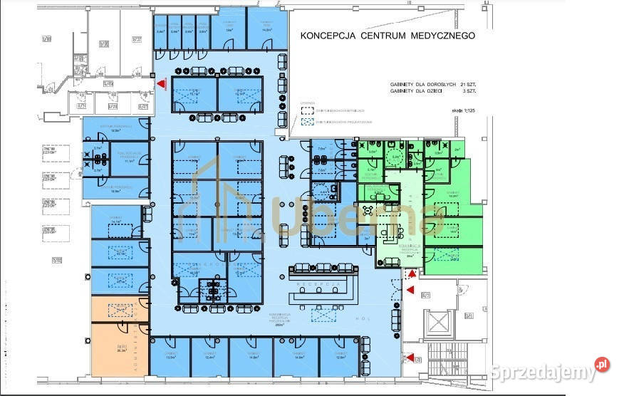 Open space działalność medyczna coworking sprzedam