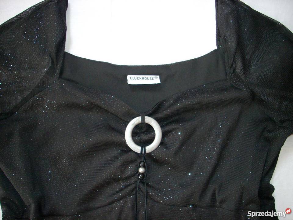 Clockhouse Wizytowa Iskrząca Tunika Bluzka j Nowy Sącz