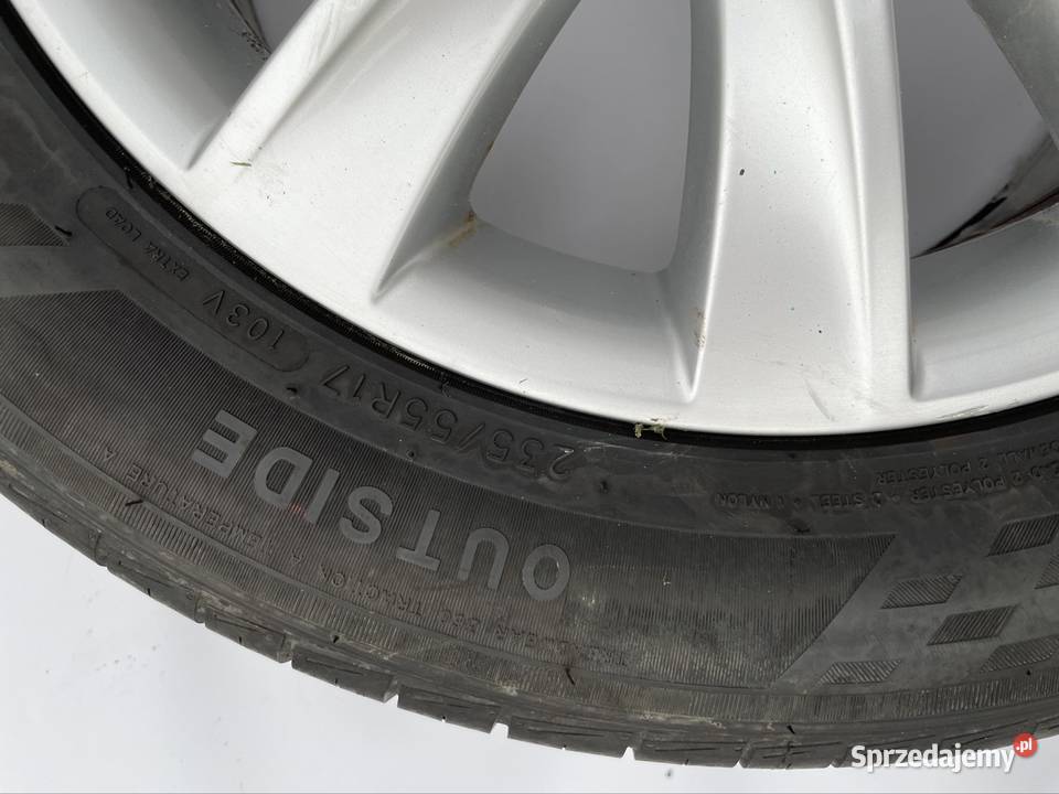 Felgi Alu VW z oponami 23555R17 Grodziec