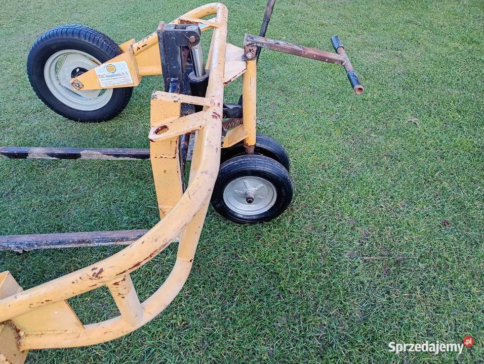 Wózek paleciak na budowę do kostki brukowej itp Pozostałe