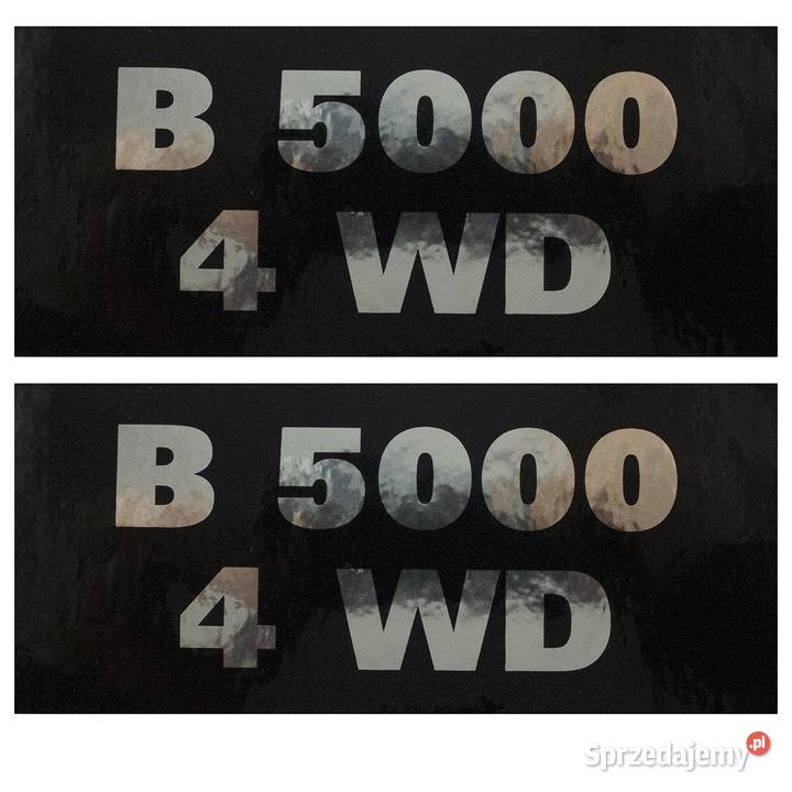 Naklejki Kubota B5000 4WD podkarpackie Tajęcina