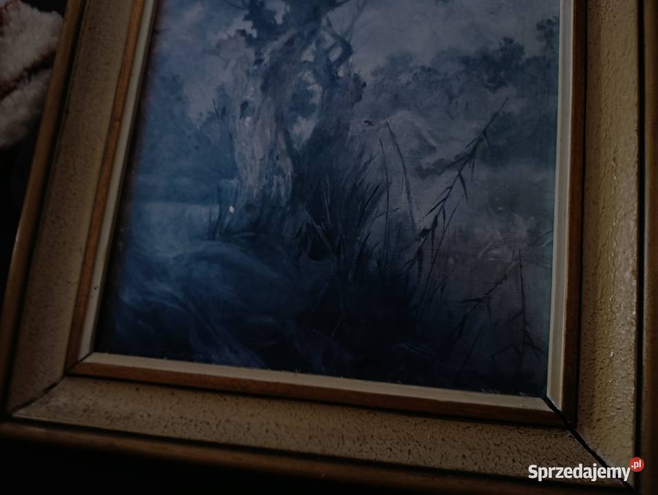 obraz wierzby moczarami Witold Pruszkowski wielkopolskie