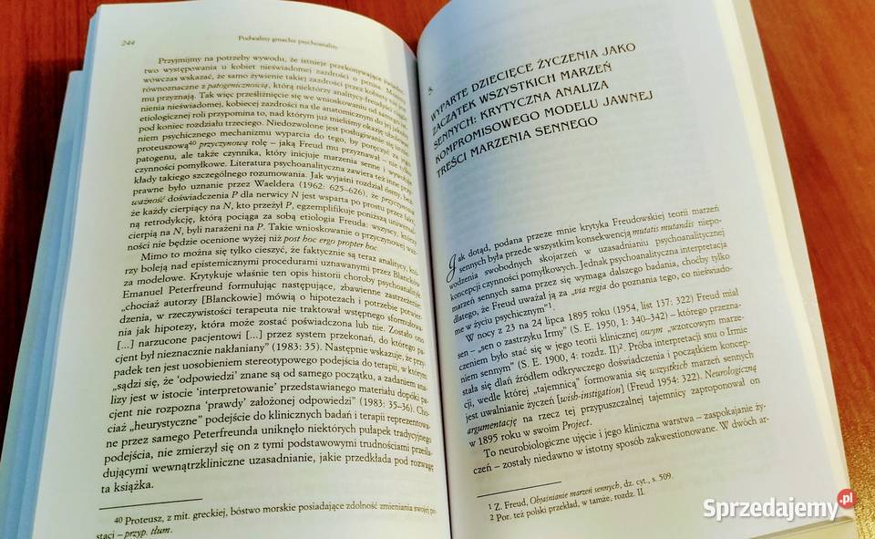 Podstawy psychoanalizy krytyka filozoficzna pomorskie Gdańsk