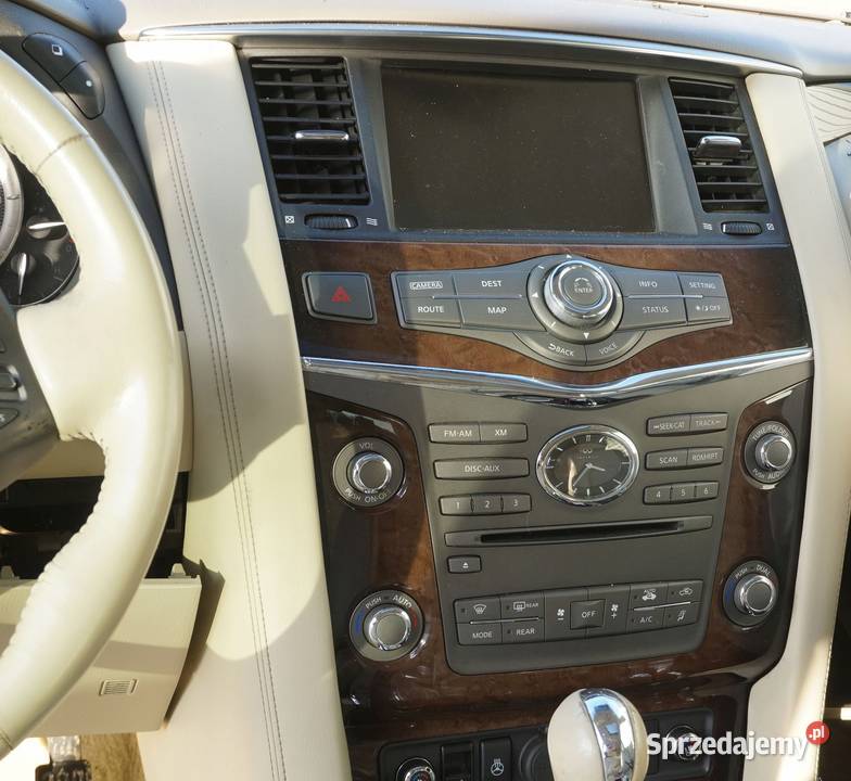 KRATKI NAWIEWU RAMKA WYŚWIETLACZA INFINITI QX80 Nowy Tomyśl