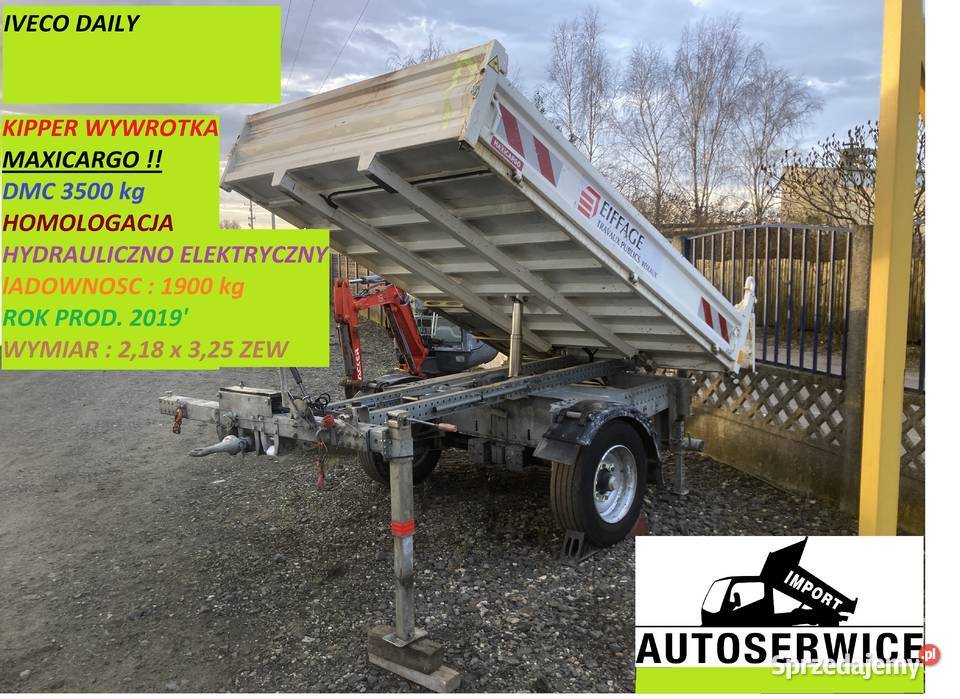 WYWROTKA IVECO DAILY MAXICARGO DMC 3500 Meiller Piekarzew