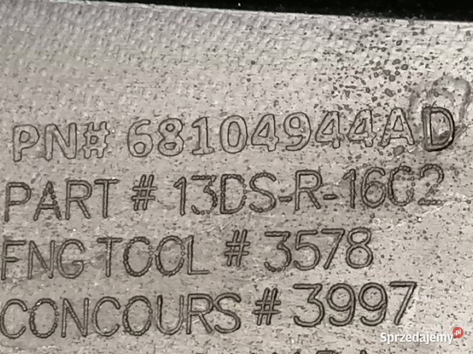 DODGE RAM 1500 ŚLIZG ZDERZAK PRAWY PRZÓD wielkopolskie Pleszew sprzedam