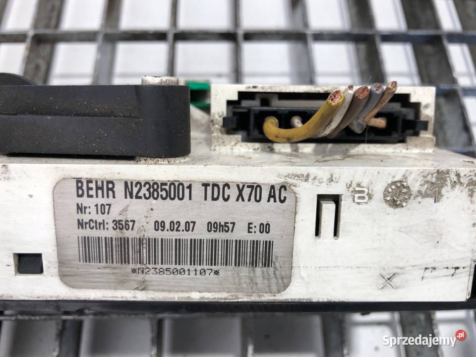 PANEL STEROWANIA NAWIEWU RENAULT MASTER II osobowe Panele sterowania, przełączniki podkarpackie