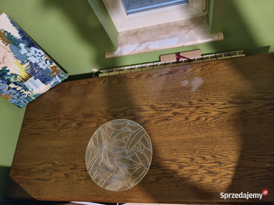 Biurko z drewna dębowego