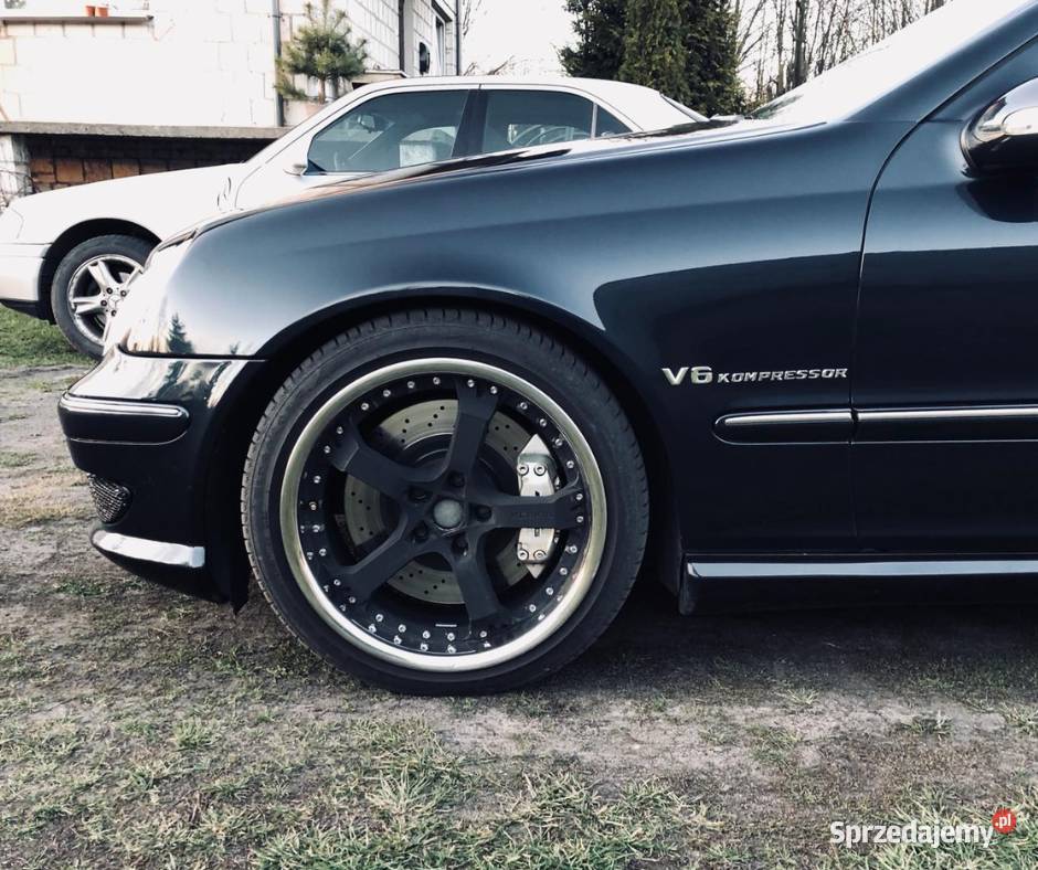 Mercedes Benz C32 AMG benzyna Maków Mazowiecki