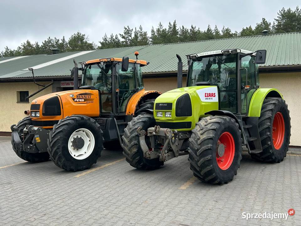Renault Ares 816RZ 826RZ 836RZ John Deere Claas Amortyzacja przedniej osi Laskowiec
