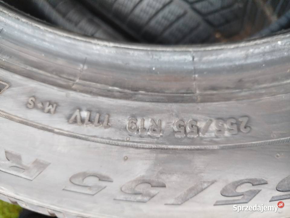 A166 Sprzedam opony zimowe uzywane 2555519 55 śląskie Bąków