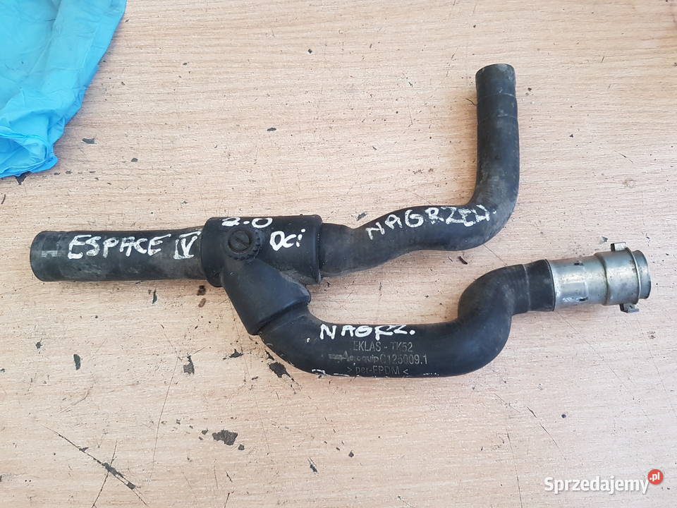 RENAULT ESPACE IV 20 DCI WAZ NAGRZEWNICY PRZEWOD Rok produkcji 2012